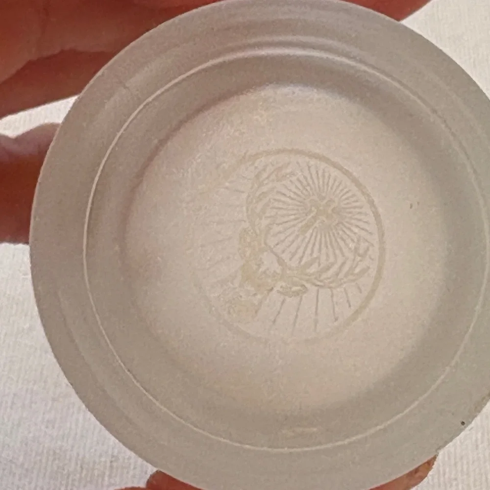 Jägermeister Frosted Shot Glass‎ 1 fl oz Embossed Logo Collectible Barware